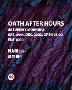 AFTER HOURS-SATURDAY MORNING-