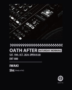 OATH AFTER HOURS -SATURDAY MORNING-