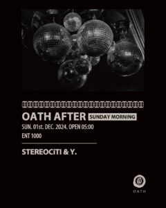 OATH AFTER HOURS -SUNDAY MORNING-