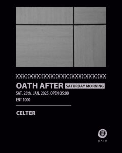 OATH AFTER HOURS-SATURDAY MORNING-