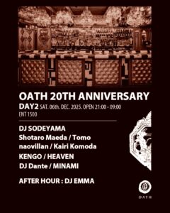 OATH 20TH ANNIVERSARY DAY2